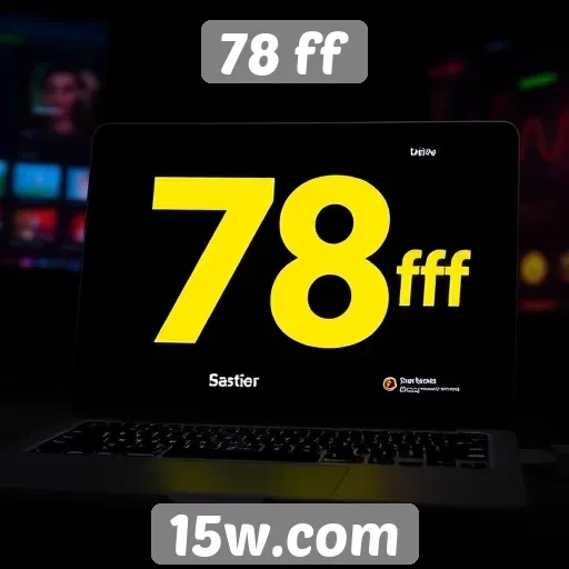 Análise das funcionalidades do site 78 ff